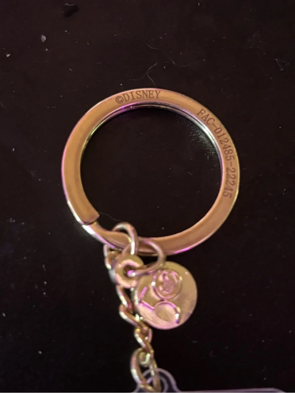 Official Disney Parks EPCOT Acrylic Keychain Mickey Globe Logo 2023 Souvenir